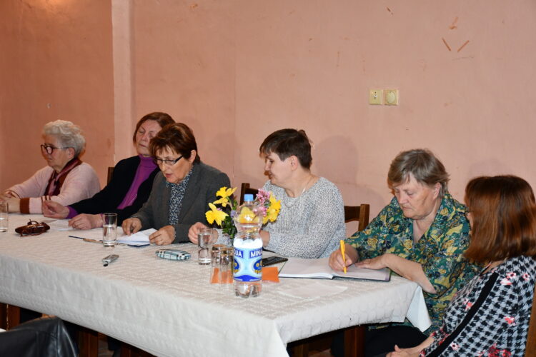 Pracovné predsedníctvo Spolku žien Slovenka na zhromaždení