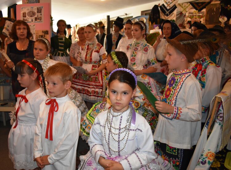 Z otvorenia etnologickej výstavy v rámci osláv Dňa Selenče v roku 2022 