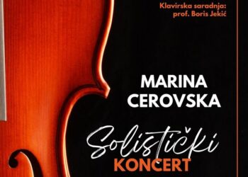 Plagát koncertu Maríny Cerovskej