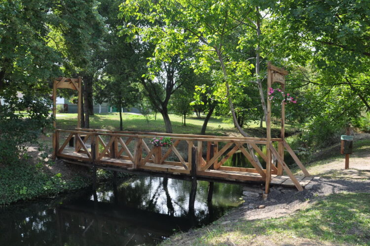 Nový mostík Zuzky Medveďovej v roku 2019