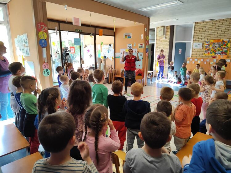 Aktivita so škôlkarmi (foto: z archívu ČKBP)