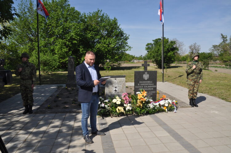 Príhovor prvého predsedu združenia Ľuboslava Hataľu na pietnej spomienke na starom srbskom cintoríne v Hložanoch