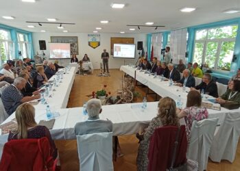 Záber z konferencie o Martinovi Jonášovi