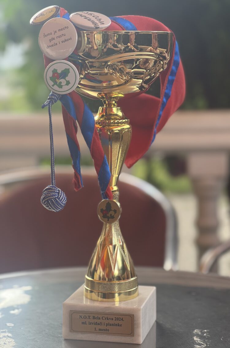 Šampiónsky pohár pre skautov z Kovačice (Foto: SO Jánošík Kovačica)