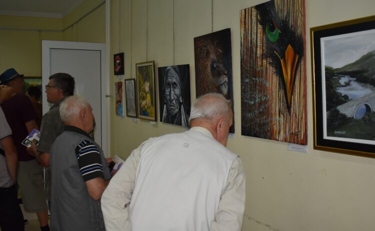 Pekná návštevnosť a záujem o vystavené práce