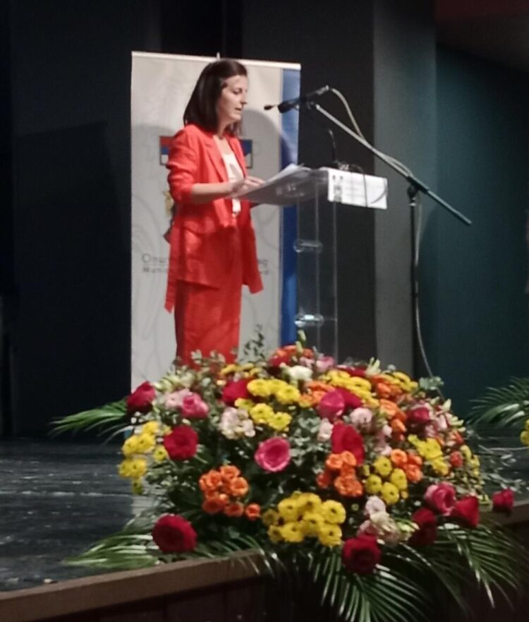 Nataša Erorová, predsedníčka ZO Stará Pazova