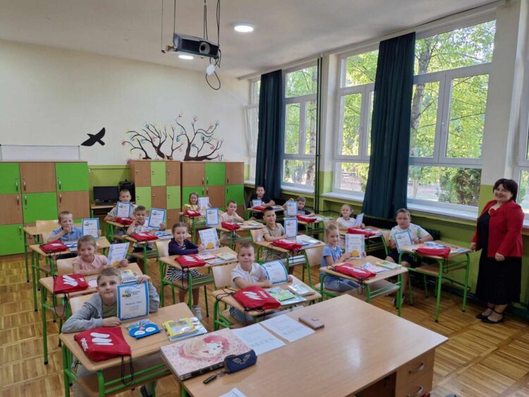 Prvákov privítala Ľudmila Tomanová, riaditeľka padinskej ZŠ
