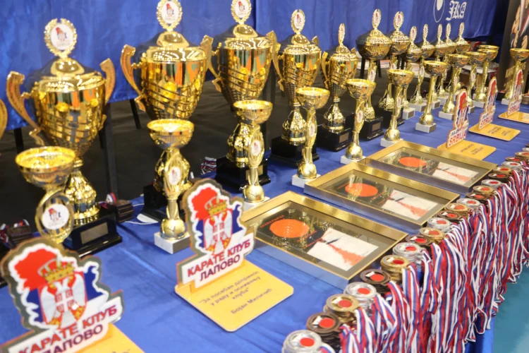 Medaily a poháre pre víťazov