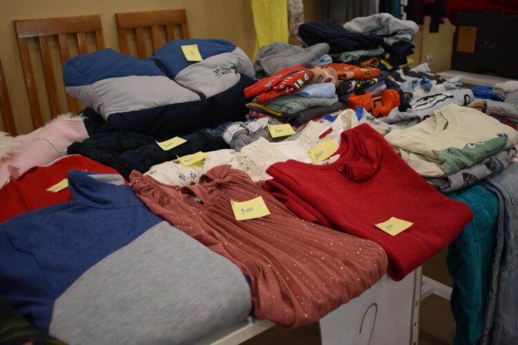 Ponuka odevných častí je bohatá