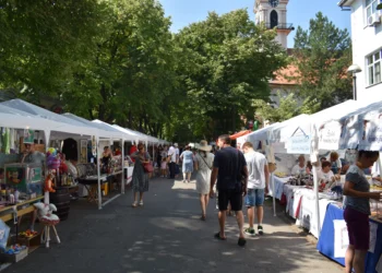 Jarmok počas Slovenských národných slávností v Báčskom Petrovci vždy priláka veľký počet návštevníkov