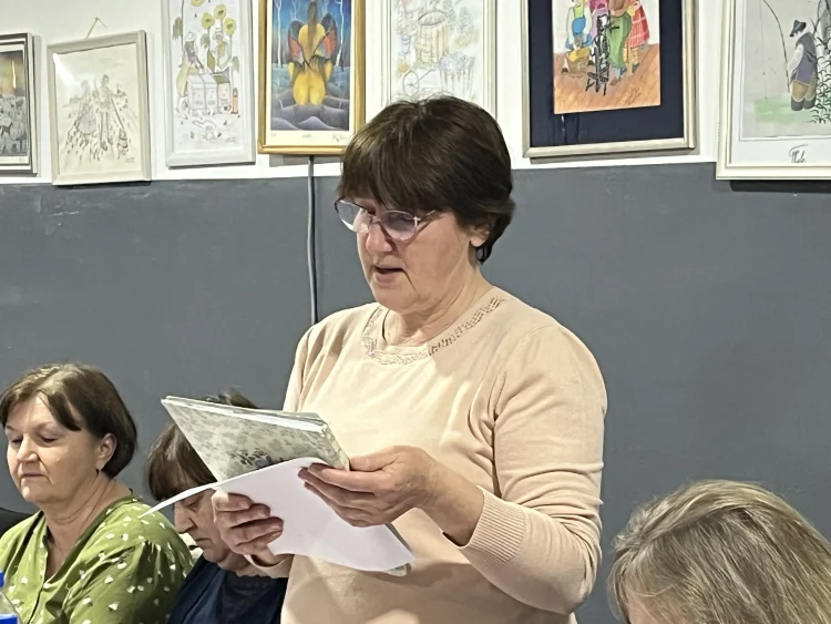 Miluška Chrťanová, predsedníčka Združenia žien Jánošíčanka