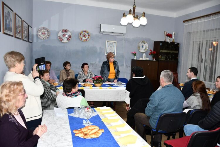 Záber zo zhromaždenia v SPŽ 2025