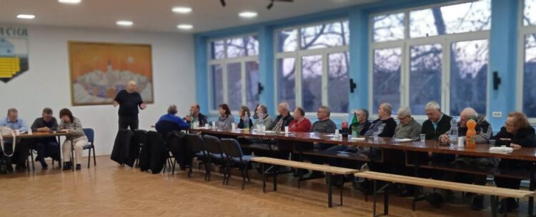 Z výročného zasadnutia kovačických penzistov (foto: z archívu MOP Kovačica)