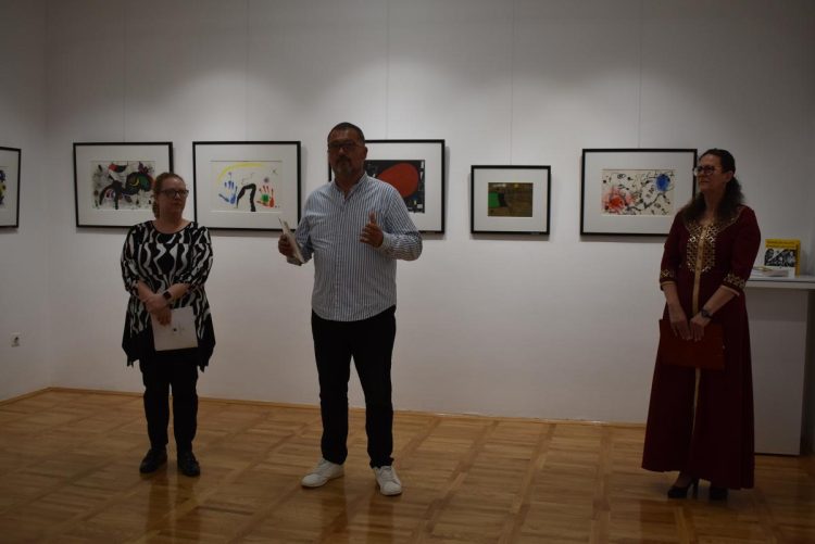 Privítanie a príhovory: (zľava) Anna Séčová-Pintírová, Mihajlo Nestorović a Daniela Marková