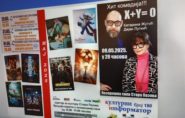 Kultúrny informátor na máj 2025 (foto: Stredisko pre kultúru Stará Pazova)