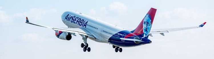 Letecká spoločnosť Air Serbia vlastní 29 lietadiel (foto: airserbia.rs)