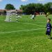 Záber z futbalového turnaja v Kovačici
