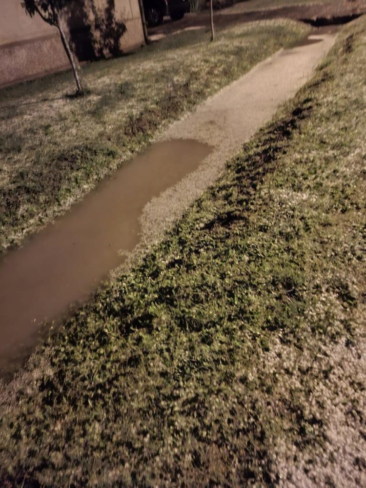 Obrovské krupobitie trvalo pol hodinu