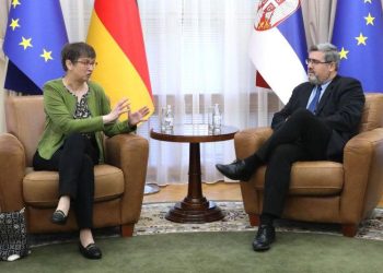 Anke Konradová a Nemanja Starović (Foto: Slobodan Miljević)