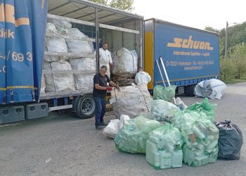 Odber ambaláže (Foto: J. Čiep)