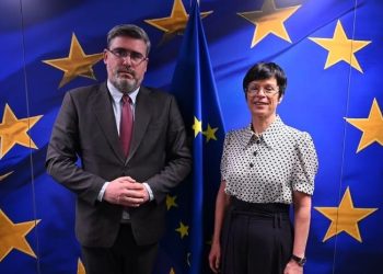 Nemanja Starović a Marta Kosová (Foto: srbija.gov.rs)