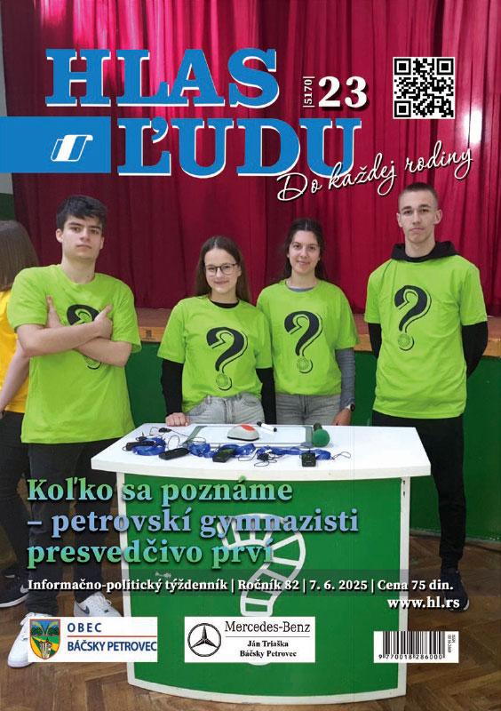 Čislo 23/2025 Hlas Ludu