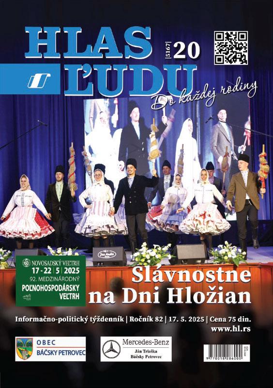 Čislo 20/2025 Hlas Ludu