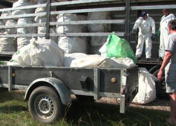 Z minuloročnej akcie zberu obalov z použitých chemických prostriedkov (Foto: V. Kuchárik)