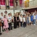 Spoločná fotografia žiakov a profesorov na pamiatku