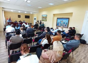Foto: Záber zo zasadnutia výborníkov ZO Kovačica