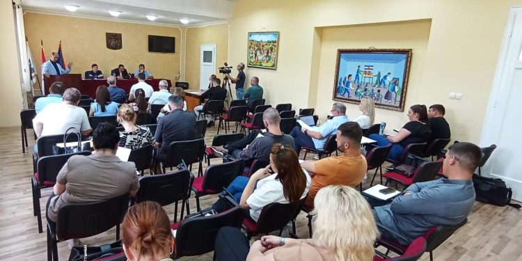 Foto: Záber zo zasadnutia výborníkov ZO Kovačica