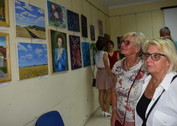 Z minuloročnej výstavy Čaro štetca 13 (foto: A. Francistyová)