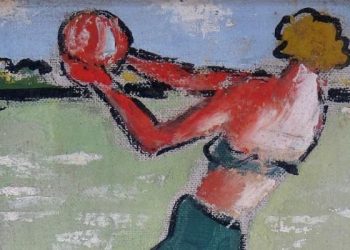Sava Šumanović: Kupačica sa loptom (Galéria Savu Šumanovića v Šíde, 1939)