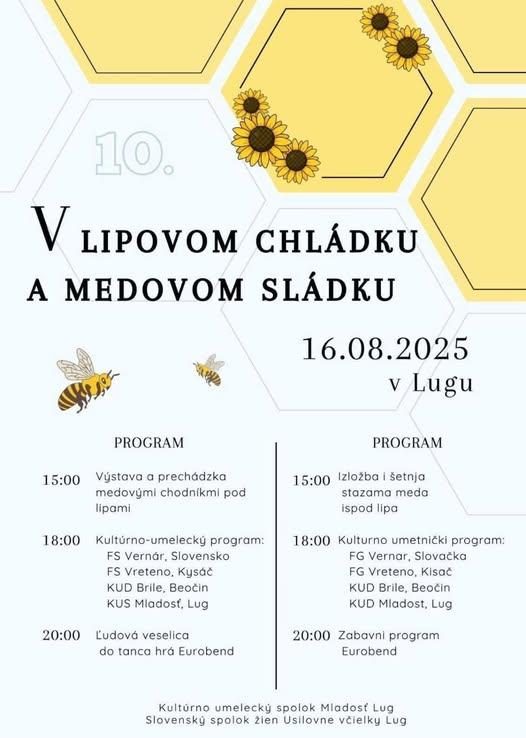 Plagát tohtoročného podujatia