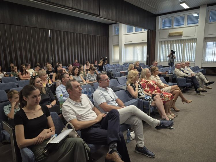 Záber zo stretnutia zdravotníckych pracovníkov