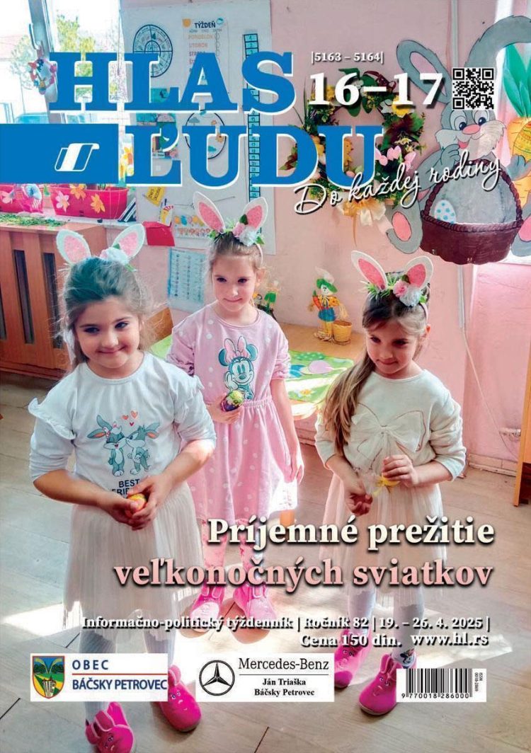 Čislo 16-17/2025 Hlas Ludu