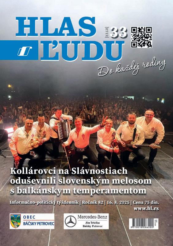 Čislo 33/2025 Hlas Ludu