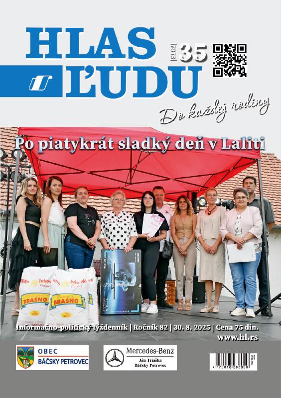 Čislo 35/2025 Hlas Ludu