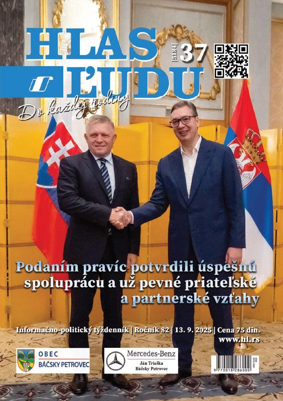 Čislo 37/2025 Hlas Ludu
