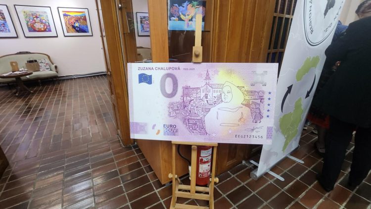 Prvá nulová suvenírová eurobankovka z Kovačice