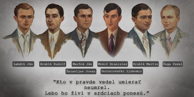 Portréty martýrov namaľovala Zuzka Medveďová