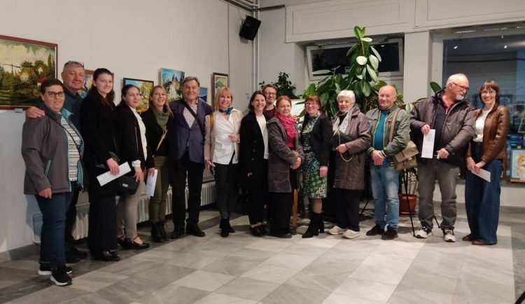 Petrovskí umelci na oblastnej prehliadke výtvarníkov vo Futogu (Foto: z archívu ZPVU)