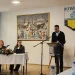 Moderátorky konferencie a kovačický zborový farár Martin Bajza