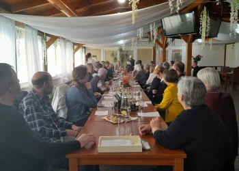 Zo zasadnutia členov Spolku Slovákov z Juhoslávie (Foto: z archívu Spolku Slovákov z Bulharska)