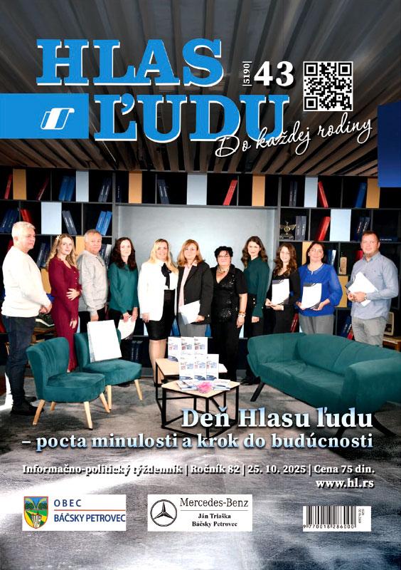 Čislo 43/2025 Hlas Ludu