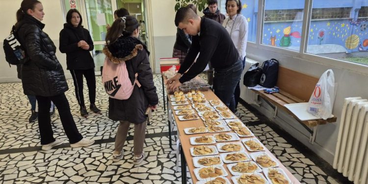 Záber z humanitárneho bazára