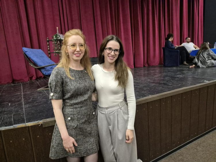 Tamara Valoková-Radulovićová (zľava) a Teodora Marčetićová