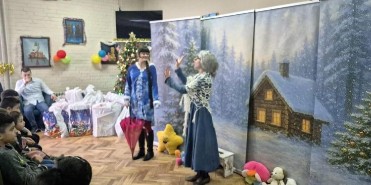 Záber z divadelného predstavenia