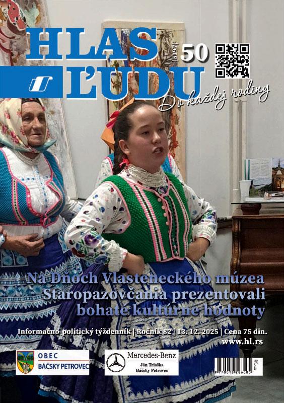 Čislo 50/2025 Hlas Ludu