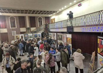 Veľký záujem návštevníkov o vystavené diela